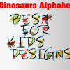 Dinosaurs png Alphabet, Numbers and Symbols