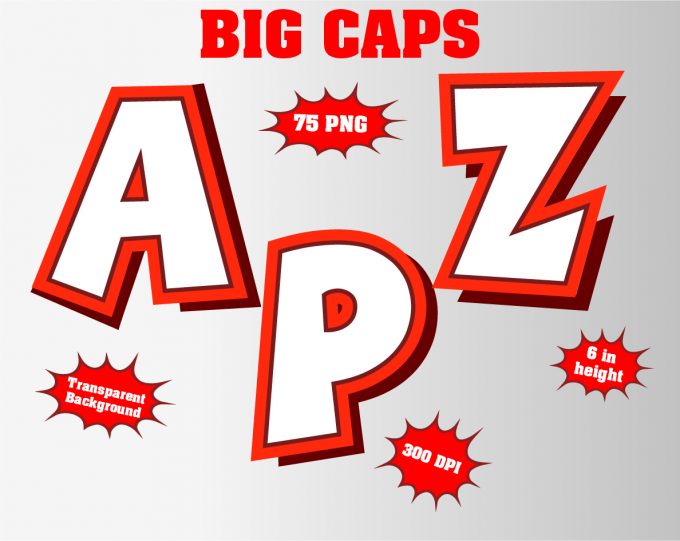 Captain Underpants png Alphabet, Numbers and Symbols