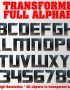 Transformers png Alphabet, Numbers and Symbols