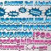 The Smurfs png Alphabet, Numbers and Symbols
