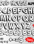 The Loud House png Alphabet, Numbers and Symbols