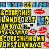 teen titans go! png Alphabet, Numbers and Symbols