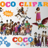 Coco png clipart, birthday party decoration