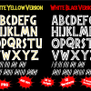 Jurassic Park font alphabet