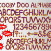 Scooby Doo png Alphabet, Numbers and Symbols