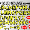 The Loud House png Alphabet, Numbers and Symbols