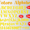 Totoro png Alphabet, Numbers and Symbols