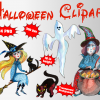 Halloween png clipart, birthday party decoration
