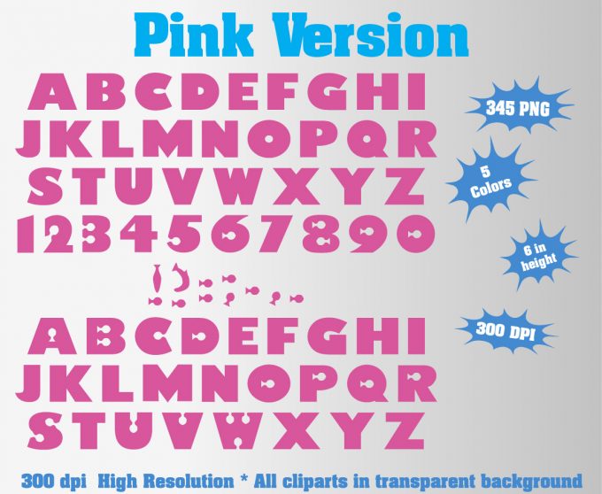 Finding Dory Finding Nemo png Alphabet, Numbers and Symbols