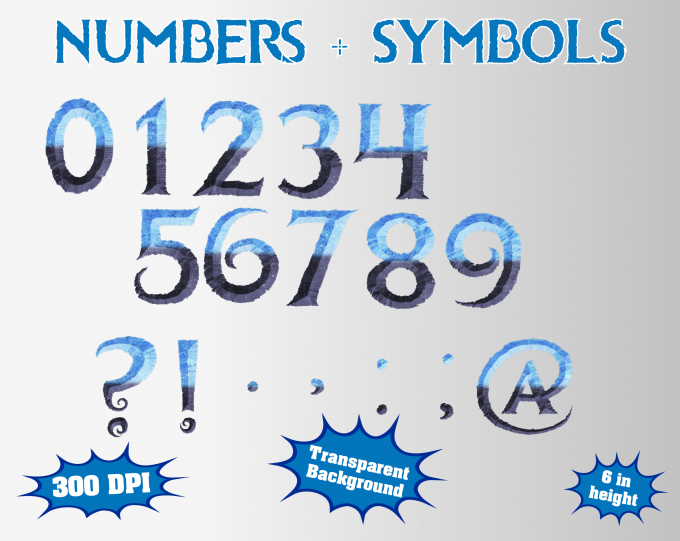 Frozen 2 font alphabet