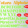 Totoro png Alphabet, Numbers and Symbols