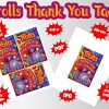 Trolls Thank You Tag png