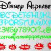 Disney png Alphabet, Numbers and Symbols