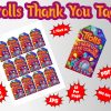 Trolls Thank You Tag png
