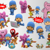 Pocoyo png clipart, birthday party decoration
