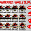 Jurasskicked Family png clipart, birthday party decoration