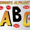The Goonies png Alphabet, Numbers and Symbols