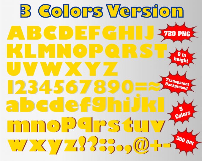 toy story png Alphabet, Numbers and Symbols