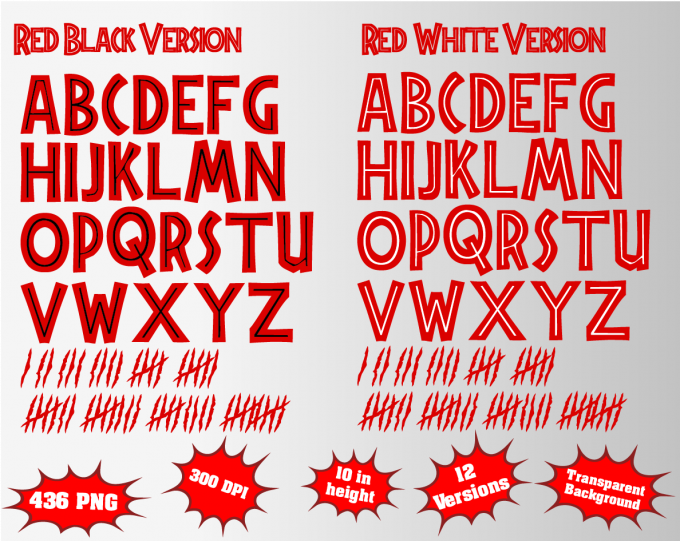 Jurassic Park font alphabet