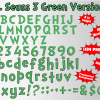 Dr. Seuss font alphabet