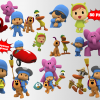 Pocoyo png clipart, birthday party decoration