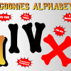 The Goonies png Alphabet, Numbers and Symbols