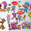 Pocoyo png clipart, birthday party decoration