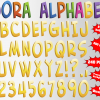 Dora The Explorer png Alphabet, Numbers and Symbols