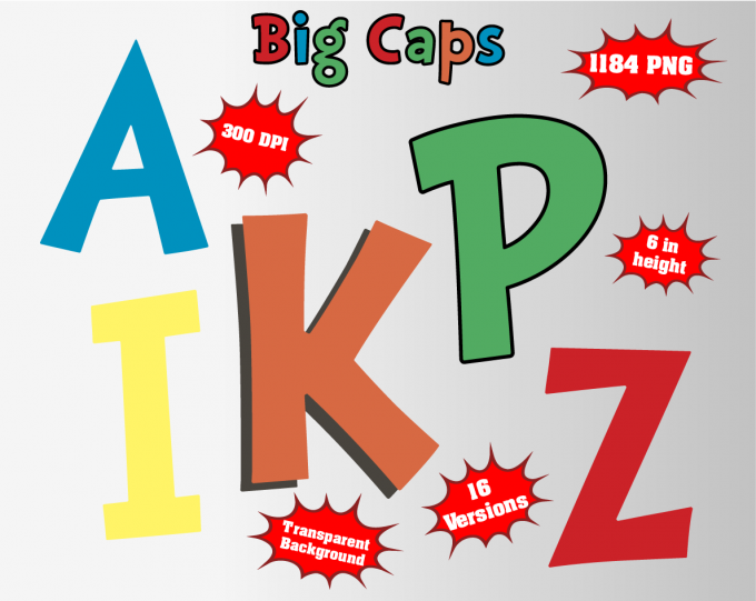 Dr. Seuss font alphabet