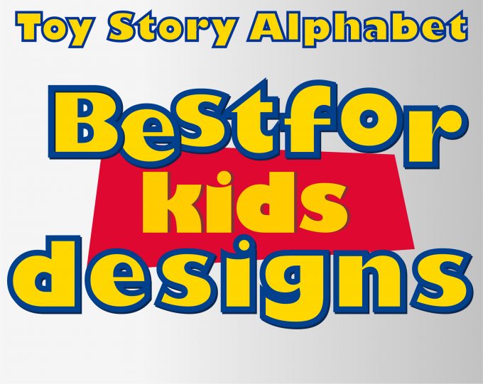 toy story png Alphabet, Numbers and Symbols