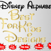 Disney png Alphabet, Numbers and Symbols