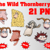 The wild Thornberrys png clipart, birthday party decoration