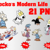 Rocko's Modern Life png clipart, birthday party decoration