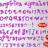 Vampirina png Alphabet, Numbers and Symbols