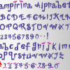 Vampirina png Alphabet, Numbers and Symbols