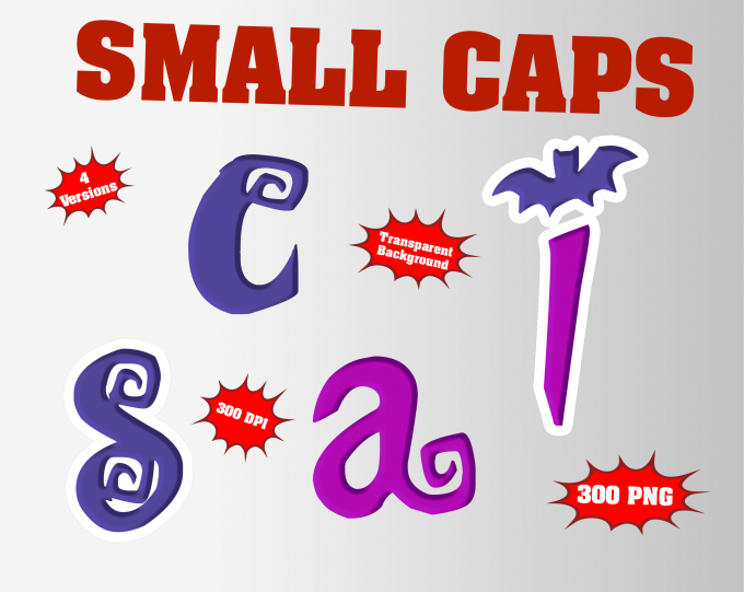 Vampirina png Alphabet, Numbers and Symbols