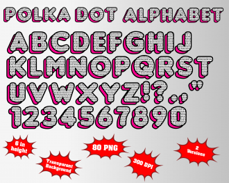 Lol Doll font alphabet