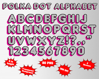 Lol Doll font alphabet