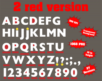 Martin tv show font alphabet