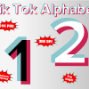 tik tok png Alphabet, Numbers and Symbols