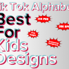 tik tok png Alphabet, Numbers and Symbols