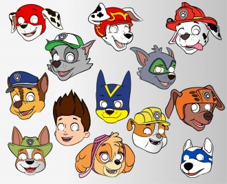 Paw Patrol Masks